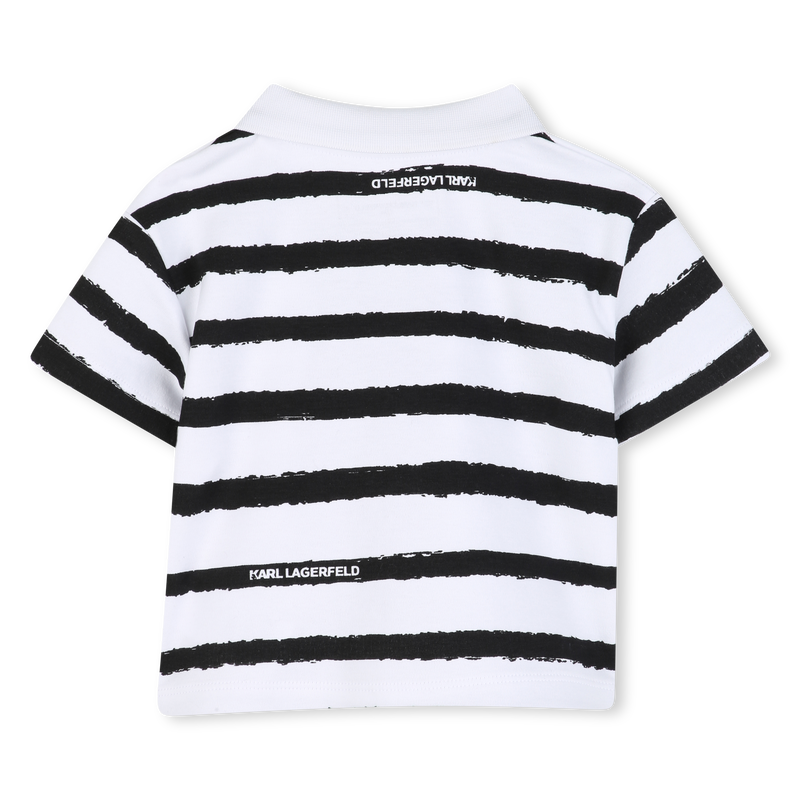 POLO EN KORTE BROEK SET KARL LAGERFELD KIDS 
                        BOY