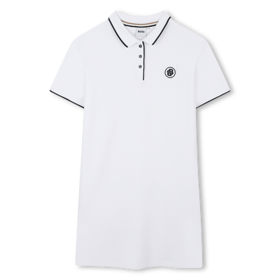 Robe polo &agrave; manches courtes BOSS FILLE