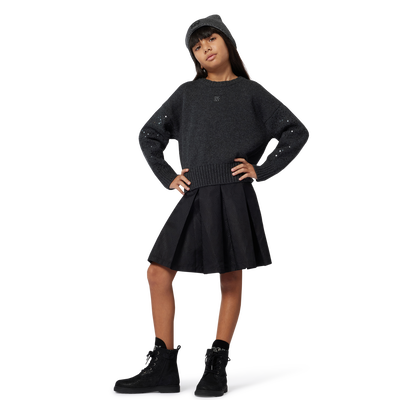 Dubbellaagse gebreide muts DKNY GIRL