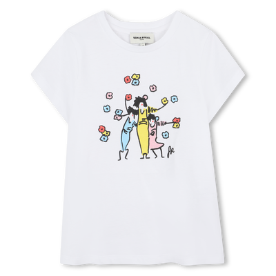 T-SHIRT KORTE MOUWEN SONIA RYKIEL GIRL