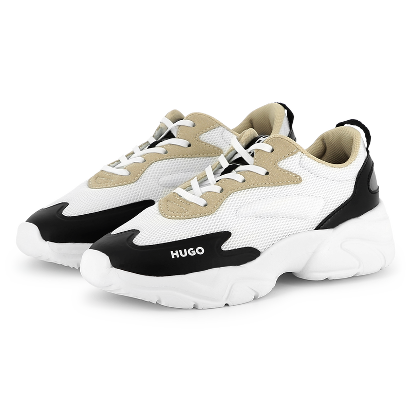 Baskets lac&eacute;es bimati&egrave;res HUGO 
                        GARCON