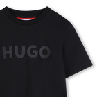 T-shirt met korte mouwen HUGO 
                    BOY