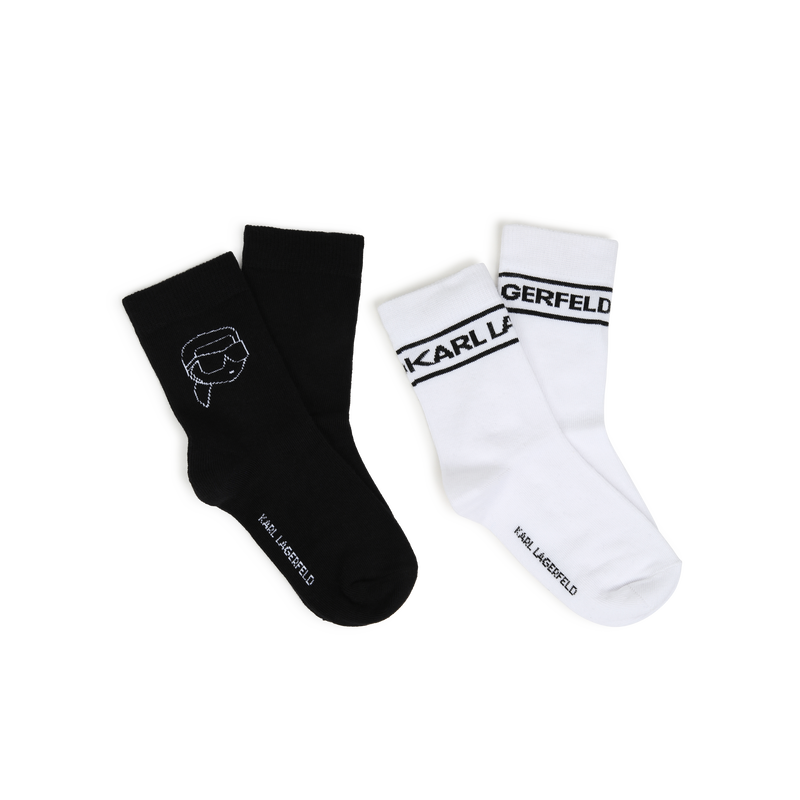 Lot de chaussettes KARL LAGERFELD KIDS 
                        UNISEXE