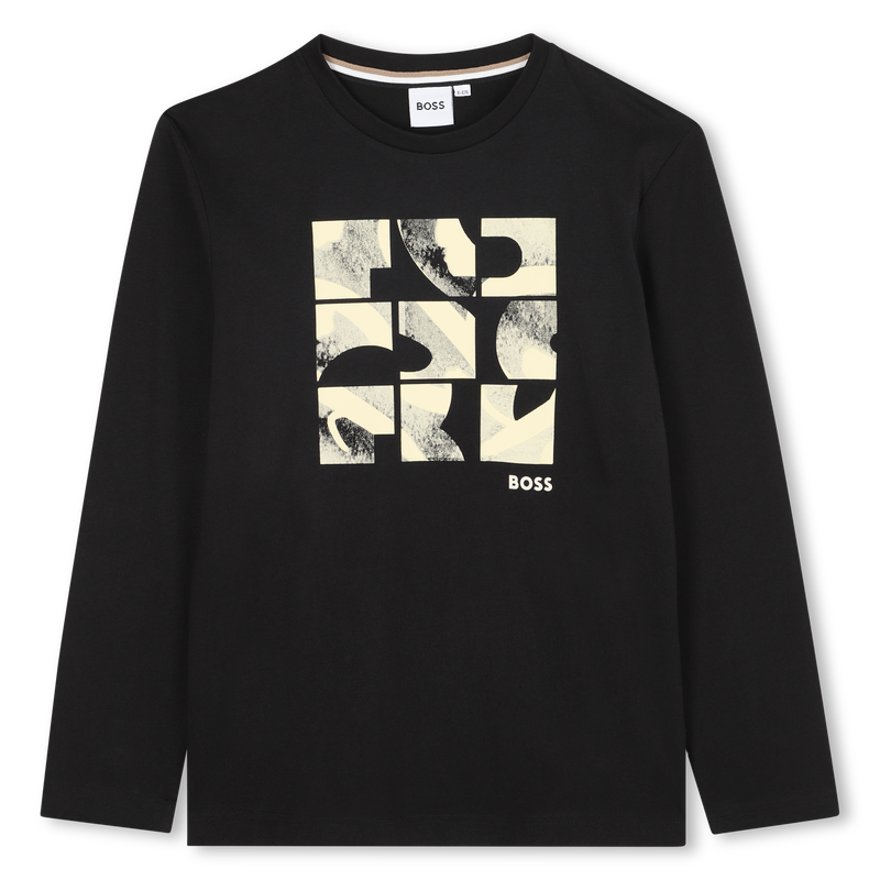 T-shirt à manches longues BOSS 
                        GARCON