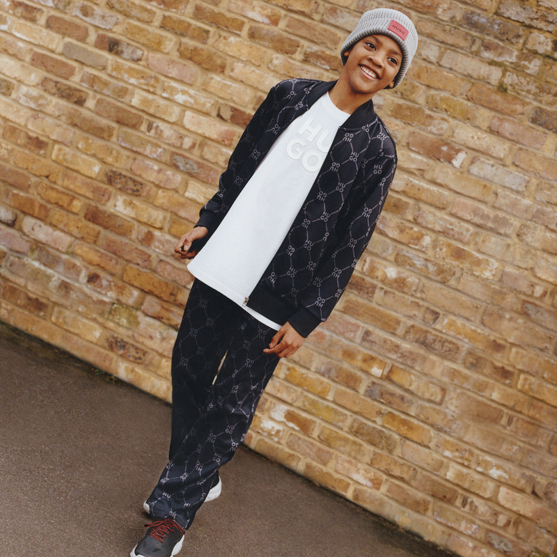 Pantalon de jogging molletonn&eacute; HUGO 
                        GARCON