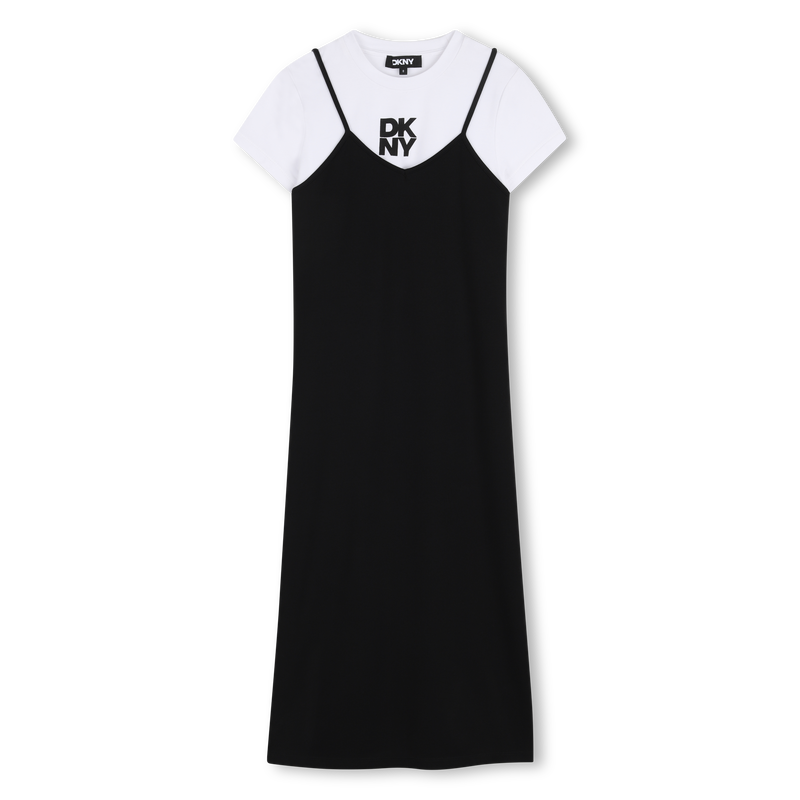ROBE A BRETELLES DKNY 
                        FILLE