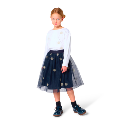 Tee-shirt manches longues KENZO KIDS FILLE