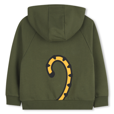 SWEAT ZIPP&Eacute; &Agrave; CAPUCHE KENZO KIDS GARCON