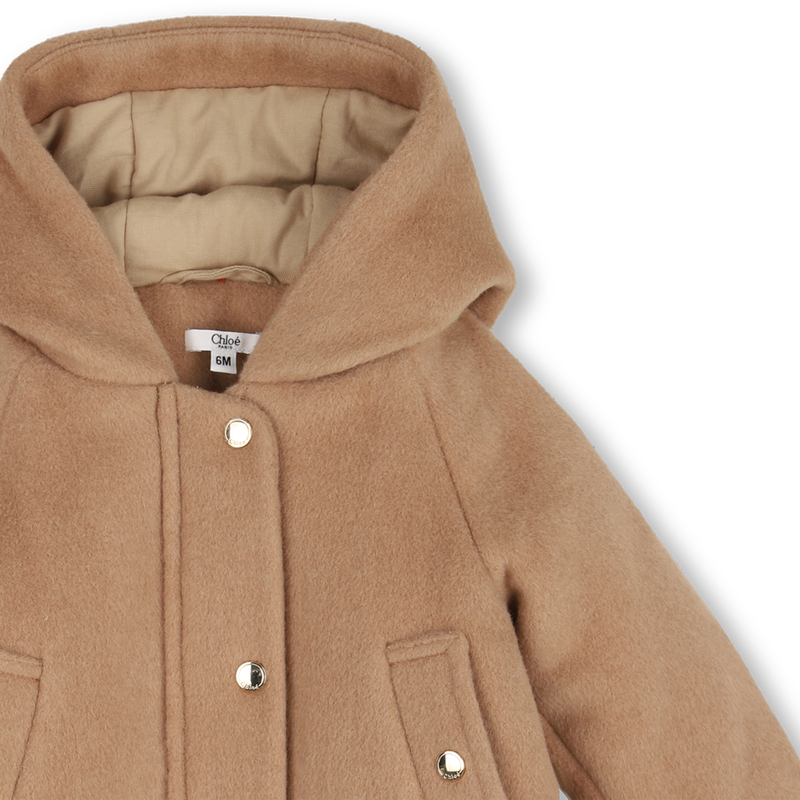 Manteau &agrave; capuche CHLOE 
                        FILLE