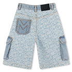 Bermuda multipoche en jean MARC JACOBS 
                    GARCON