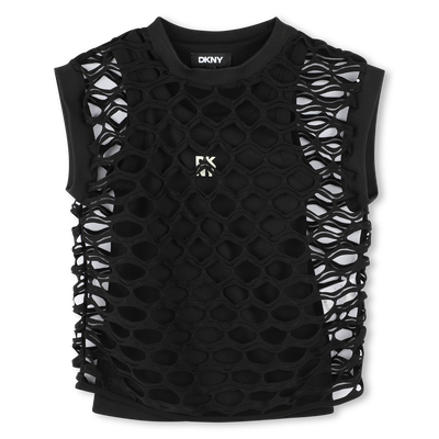 2-in-1 T-shirt in twee kleuren DKNY GIRL