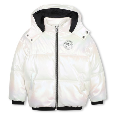 Hoofddoek met capuchon KARL LAGERFELD KIDS GIRL