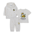 Ensemble Tee-shirt, cardigan et pantalon KENZO KIDS 
                    UNISEXE