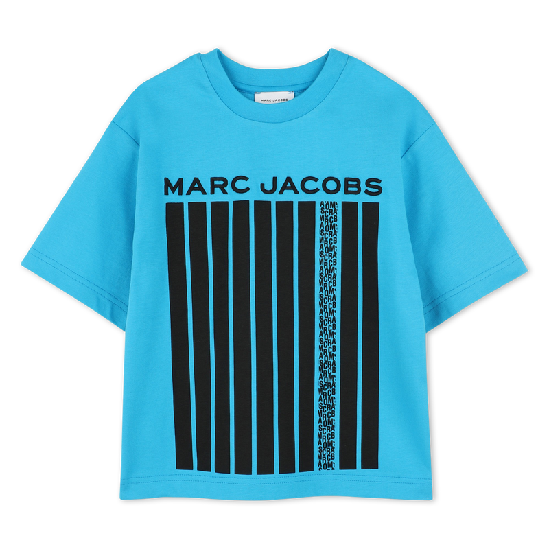 Tweekleurig katoenen T-shirt MARC JACOBS 
                        BOY
