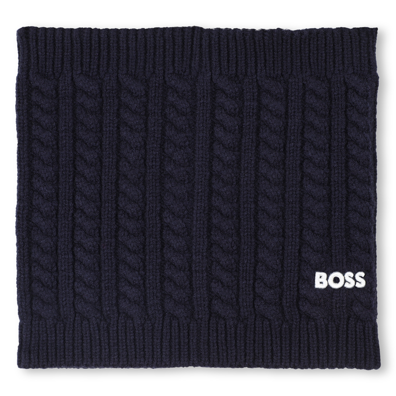 Tour de cou tricot torsadé BOSS 
                        GARCON