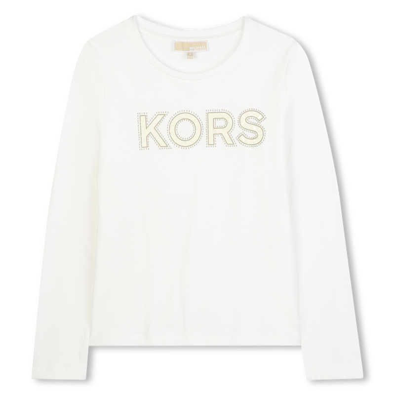 T-shirt manches longues en jersey MICHAEL KORS 
                        FILLE