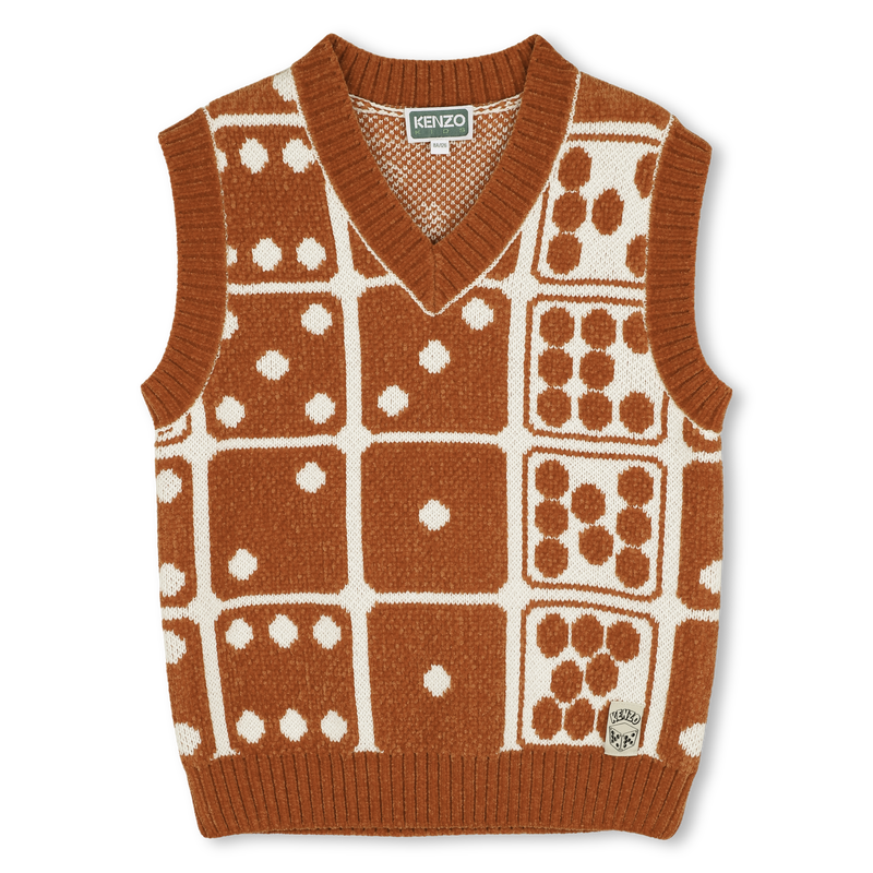 Pull sans manches KENZO KIDS 
                        GARCON
