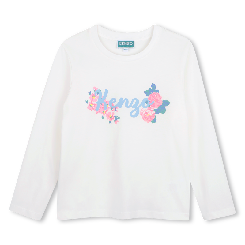 T-shirt met lange mouwen KENZO KIDS 
                        GIRL