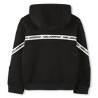 Cardigan &agrave; capuche KARL LAGERFELD KIDS 
                    GARCON