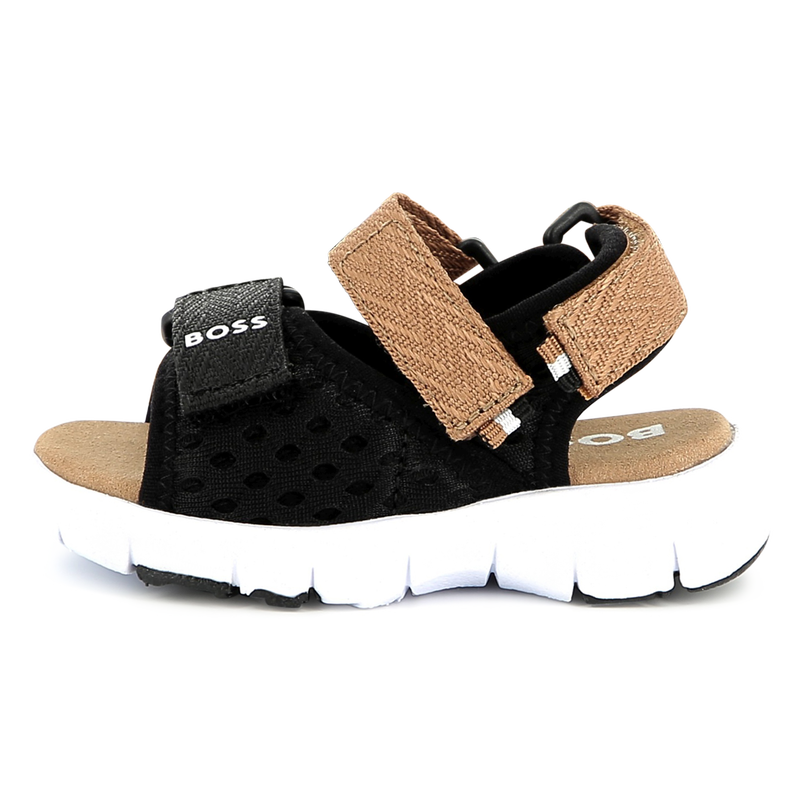 Sandales &agrave; fermeture par bandes auto agrippantes BOSS 
                        GARCON