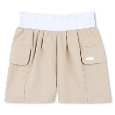 Short avec poches &agrave; rabat DKNY FILLE