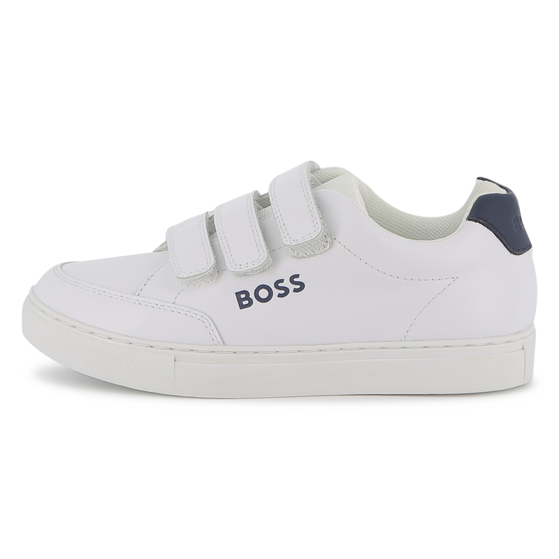 Baskets en cuir de vachette BOSS 
                        GARCON