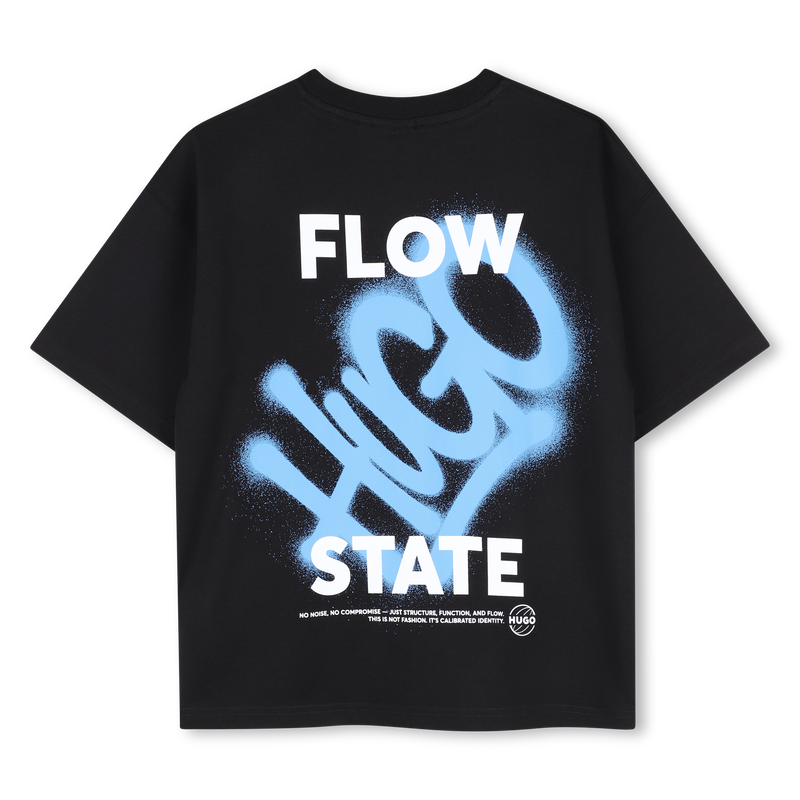 T-shirt met korte mouwen HUGO 
                        BOY