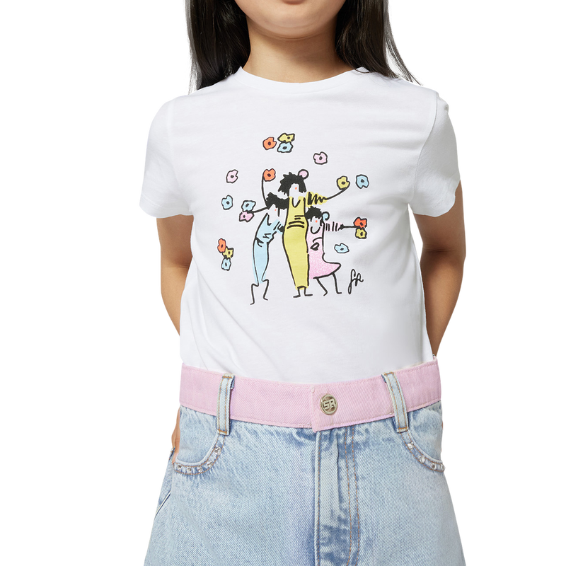 T-shirt &agrave; manches courtes SONIA RYKIEL 
                        FILLE