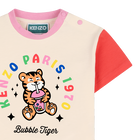 Tee-shirt impression effet brillant KENZO KIDS 
                    FILLE