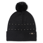 Bonnet tricot avec pompon MICHAEL KORS 
                    FILLE
