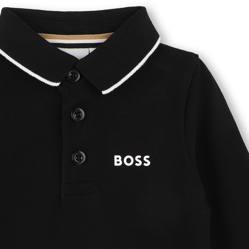Polo manches longues BOSS 
                        GARCON