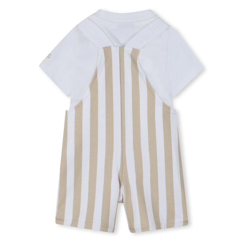 ENSEMBLE SALOPETTE + TEE-SHIRT BOSS 
                        GARCON