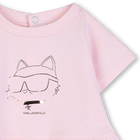 Ensemble robe et legging KARL LAGERFELD KIDS 
                    FILLE