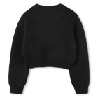 Pull court avec sigle clout&eacute; HUGO 
                    FILLE