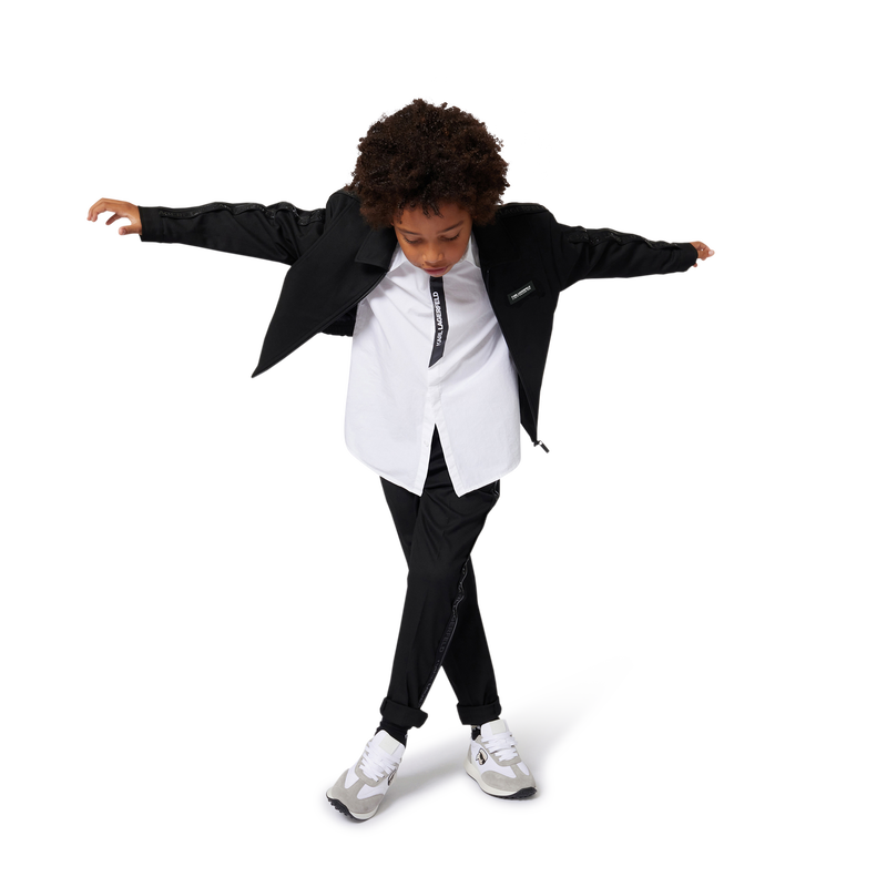 Twill broek KARL LAGERFELD KIDS 
                        BOY