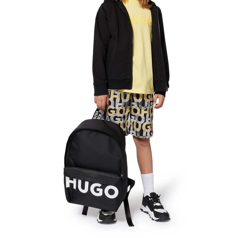 Rugzak met merknaam HUGO 
                        JONGEN