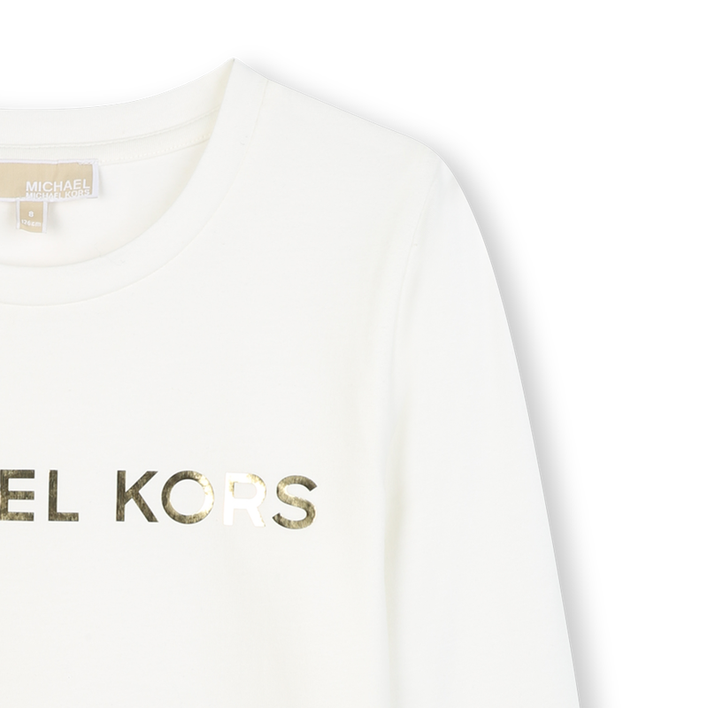 T-shirt met lange mouwen MICHAEL KORS 
                        GIRL
