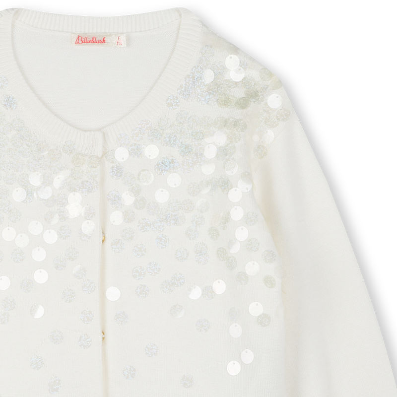 Cardigan orn&eacute; de sequins BILLIEBLUSH 
                        FILLE