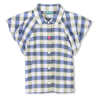 Blouse manches courtes coton KENZO KIDS 
                    FILLE