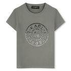 T-SHIRT KORTE MOUWEN KARL LAGERFELD KIDS 
                    GIRL