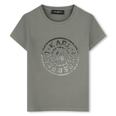 T-SHIRT KORTE MOUWEN KARL LAGERFELD KIDS GIRL