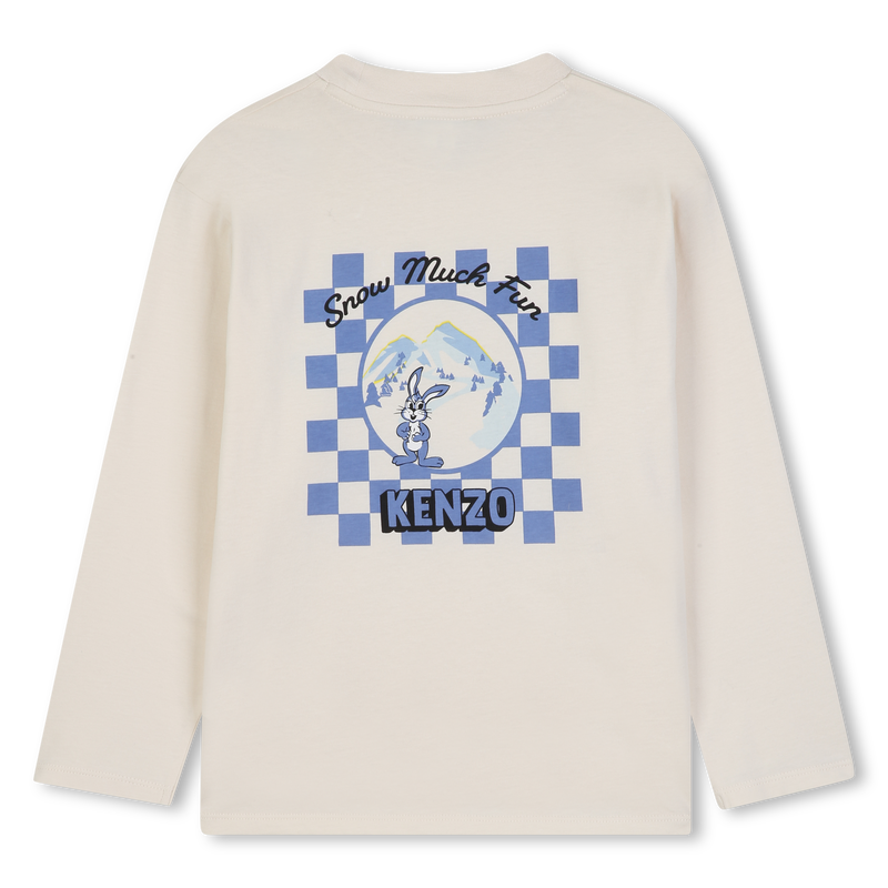 Tee-shirt manches longues KENZO KIDS 
                        GARCON