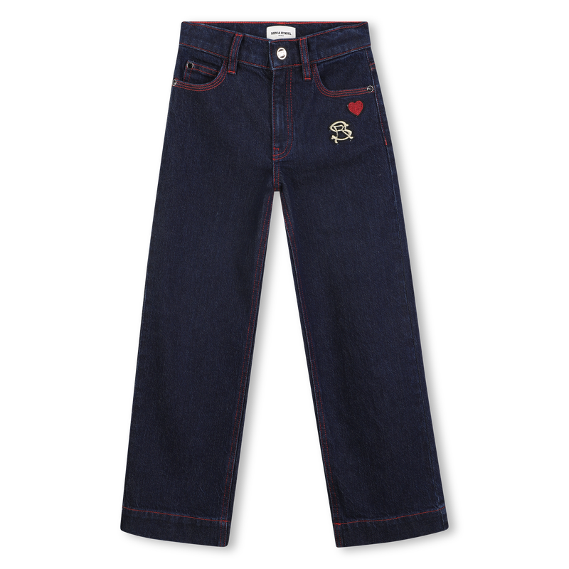 Denim broek SONIA RYKIEL 
                        GIRL