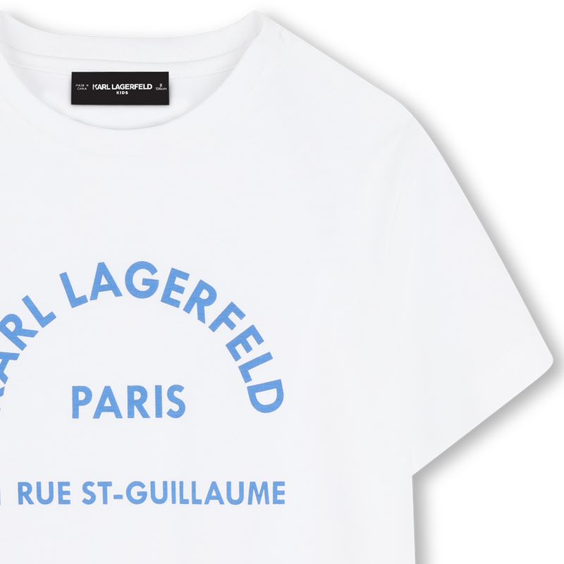 T-shirt &agrave; manches courtes KARL LAGERFELD KIDS 
                        GARCON