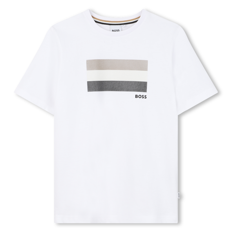 TEE-SHIRT MANCHES COURTES BOSS 
                        GARCON
