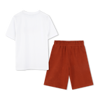 Katoenen T-shirt en short BOSS 
                    BOY