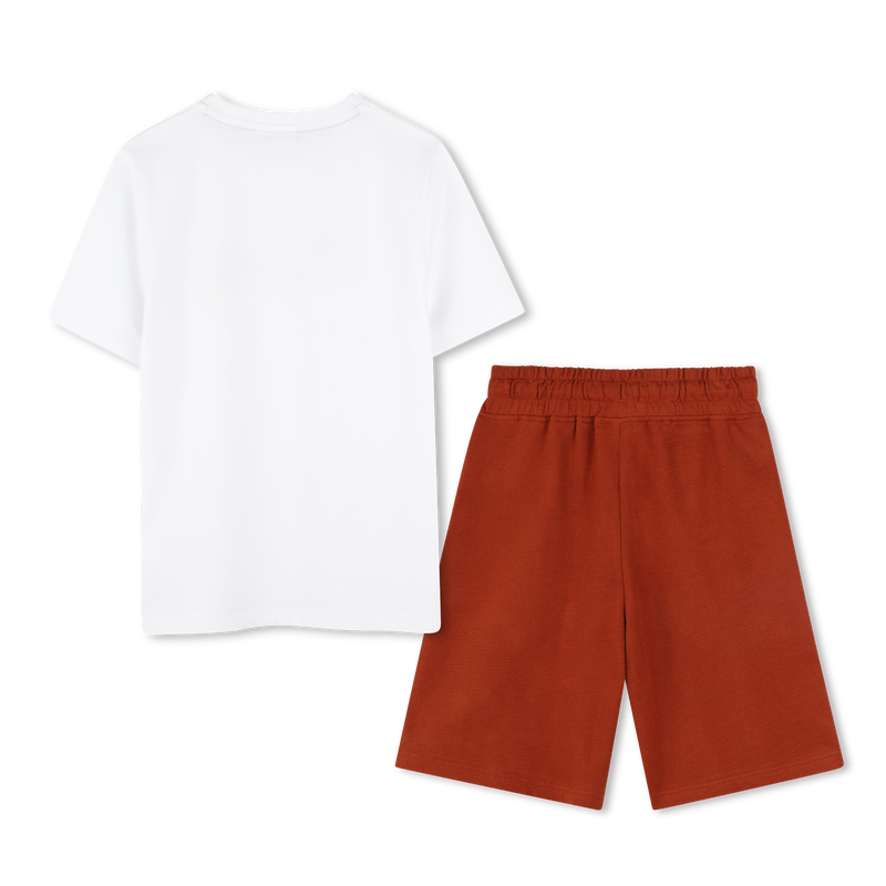 Katoenen T-shirt en short BOSS 
                        BOY