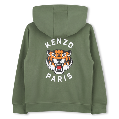 Cardigan de jogging molletonn&eacute; KENZO KIDS GARCON