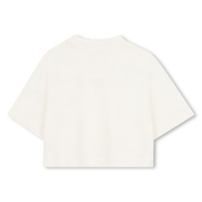 T-shirt manches courtes en jersey MICHAEL KORS FILLE