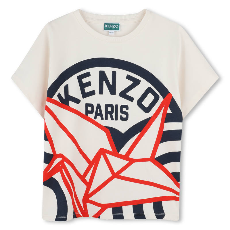 T-shirt manches courtes coton KENZO KIDS 
                        UNISEXE